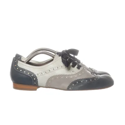 Walking shoes (Blue, Multicolored) from Maripe Leather