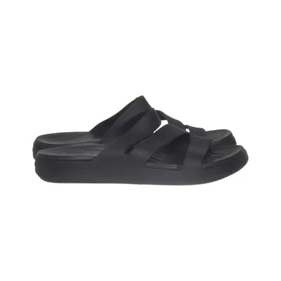 Pantoletten (Schwarz) von Crocs Polyurethan