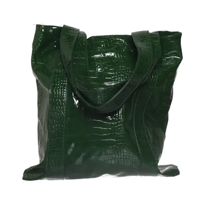 Handbag (Green) from Hvisk Polyester, Polyurethane