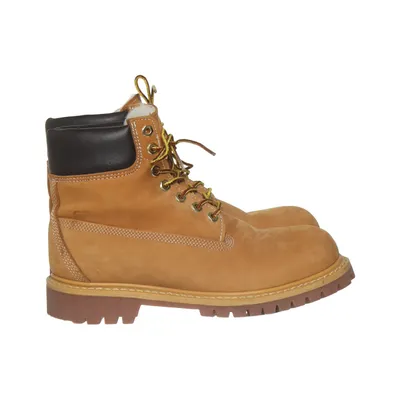 Schnürstiefel (Braun) von Toni Polyurethan, Wolle