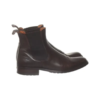 Bottines Chelsea (Marron) de CRW Cuir