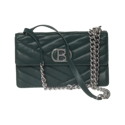 Sac à bandoulière (Vert) de Badura Cuir, Polyester