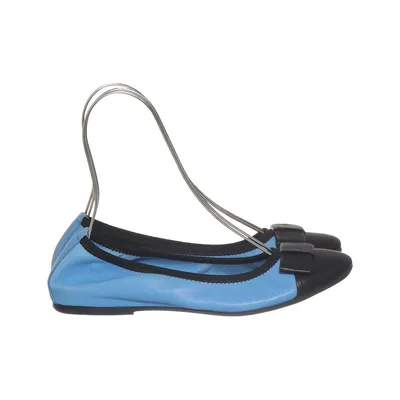 Ballet flats (Blue, Black) from Frau Leather
