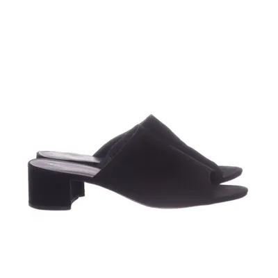 Mules (Black) from Tamaris Faux suede