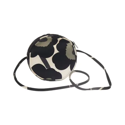 Shoulder-bag (Black, White, Gray) from Marimekko