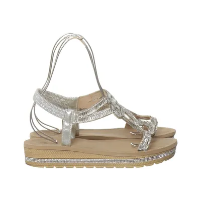Sandales (Marron, Argent) de Lisa-w