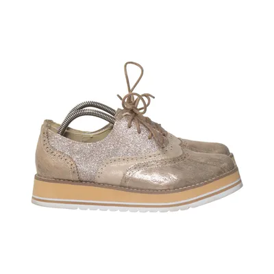 Brogues (Gold) from Ella Cruz