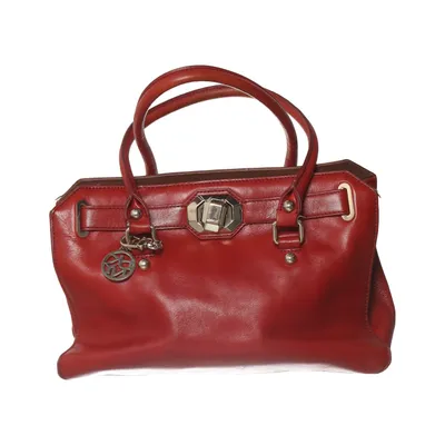 Handbag (Red) from Donna Karan Leather