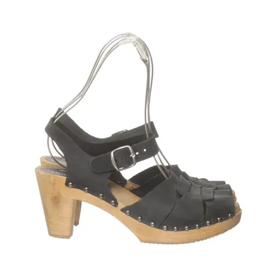 Clogs (Black) from Moheda Leather