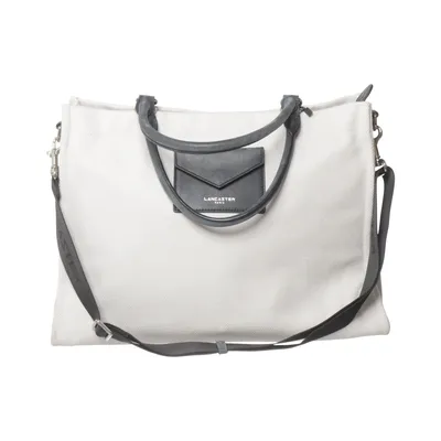 Handbag (Gray, Black) from Lancaster