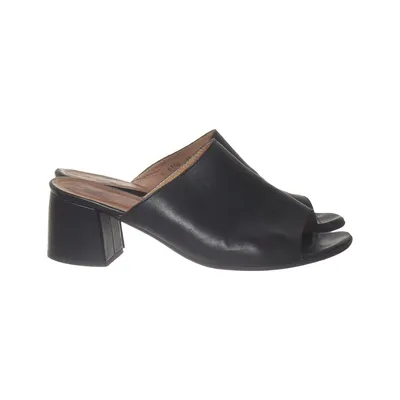 Mules (Black) from Wonders Leather