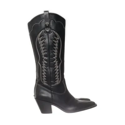 Cowboylaarzen (Zwart) van Stradivarius