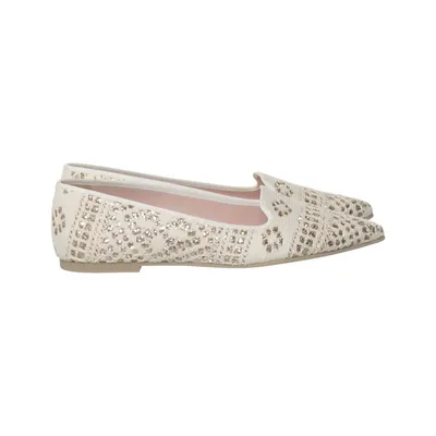 Ballerines (Beige) de Pretty Loafers Cuir