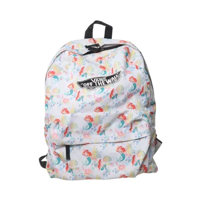 Backpack (White, Multicolored) from Vans Polyester