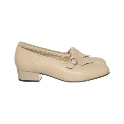Loafers (Beige) van Wiskania Leer
