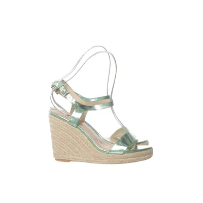 Wedges (Green) from Funky Shoes