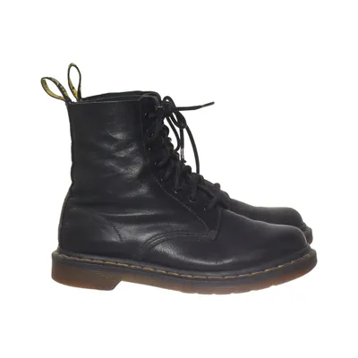 Bottes à lacets (Noir) de Dr. Martens Cuir