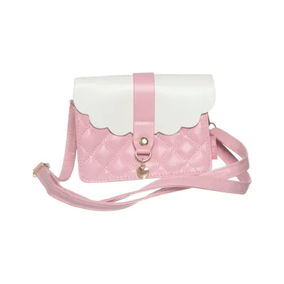 Skuldertaske (Pink, Hvid) fra Tinka