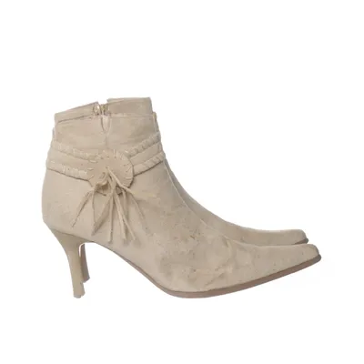 Heeled boots (Beige) from Coconel