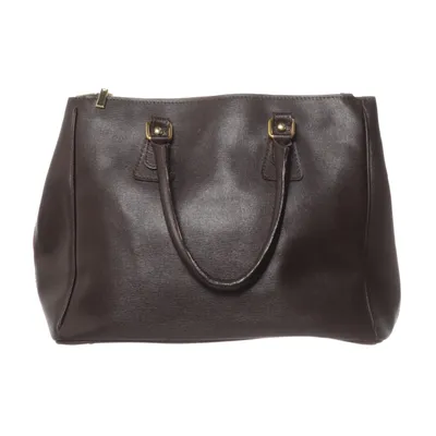 Handbag (Brown) from Genuine Leather
