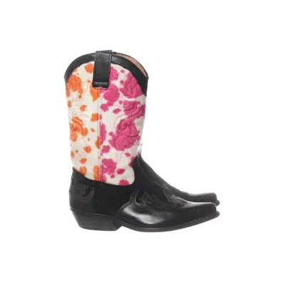 Cowboy boots (Black, Multicolored) from DWARS
