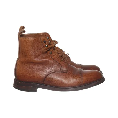 Bottes à lacets (Marron) de Meermin Cuir