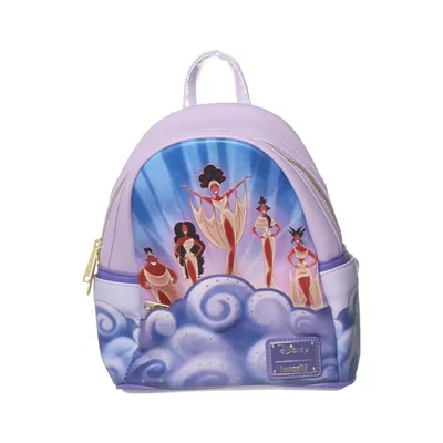 Sac à dos (Violet, Bleu) de Loungefly Polyuréthane