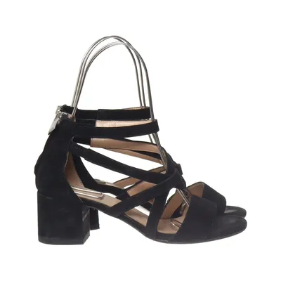 Sandales à talons hauts (Noir) de Angela C Cuir