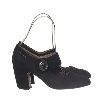 Heeled boots (Black) from Tamaris Trend Leather