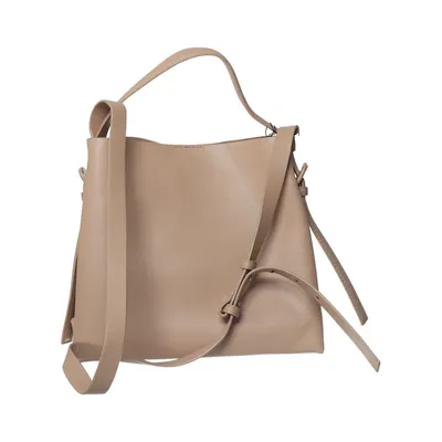 Axelremsväska (Beige) från Mango