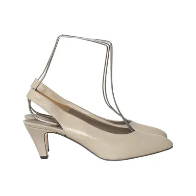 Hoge hakken (Beige) van Lagersons Leer