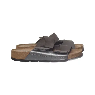 Mules (Gris) de Rohde Cuir