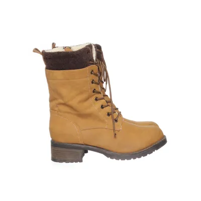 Bottes à lacets (Jaune) de Landrover Suédine