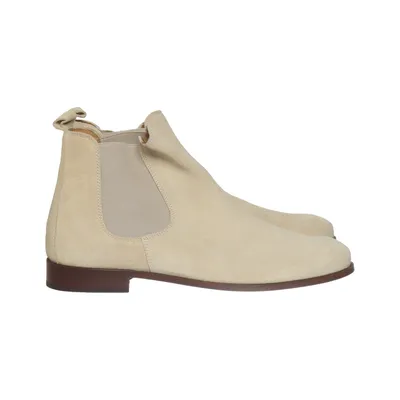Chelsea boots (Beige) från Gallucci Skinn