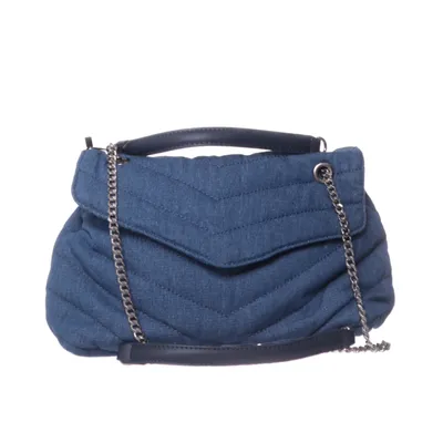 Axelremsväska (Blå) från Misako Polyester, Polyuretan