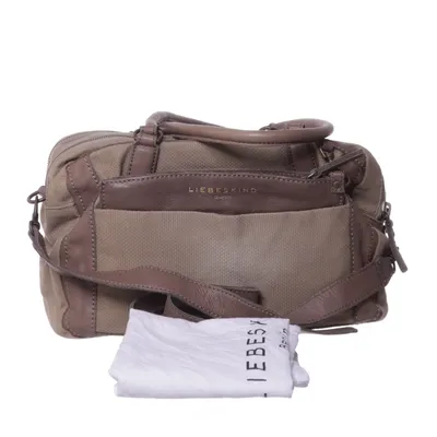 Axelremsväska (Beige, Grå) från Liebeskind Berlin Bomull, Skinn