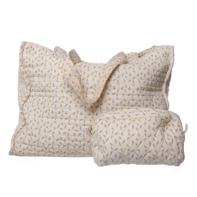 Handväska (Beige, Flerfärgad) från Danica Chloe x Conme