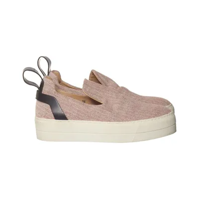 Slip-ons (Red, White) from By Malene Birger Leather