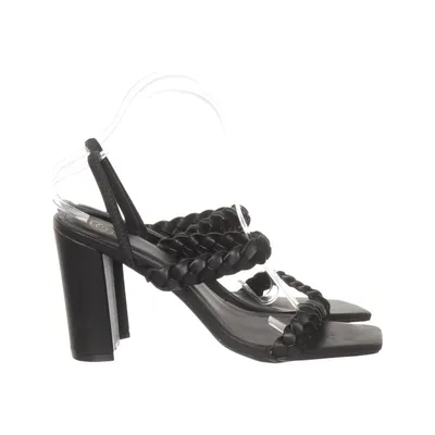 Mules (Black) from Givana Faux leather
