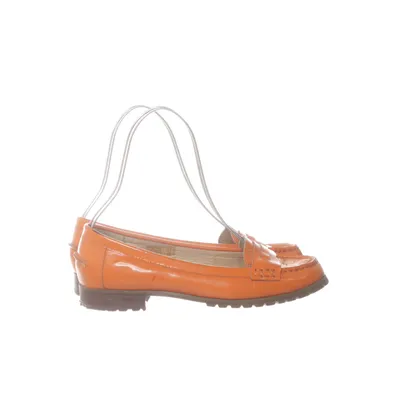 Loafers (Oranje) van Ten Points Leer