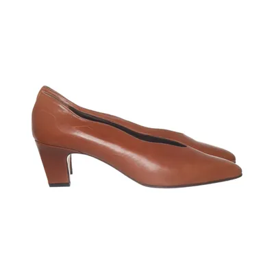 Escarpins (Marron) de Kallisté Cuir