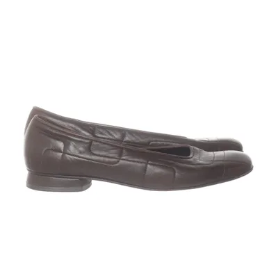 Ballet flats (Brown) from K+S Shoes Leather