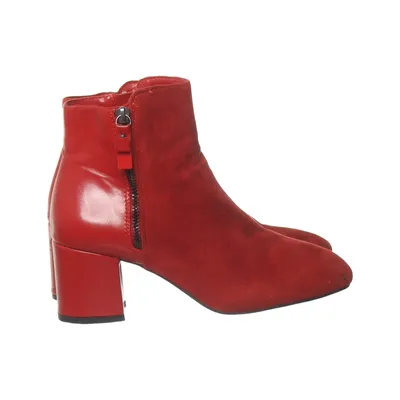 Laarzen met hak (Rood) van Mulanka