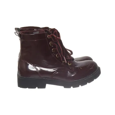 Laced boots (Red) from H&M