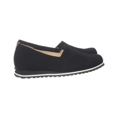 Chaussures d'été en toile (Noir) de Hassia Cuir, Polyester
