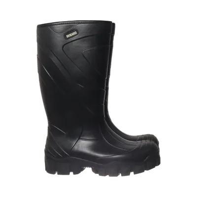 Bottes en caoutchouc (Noir) de Engelsons Polyester, Polyuréthane, Laine