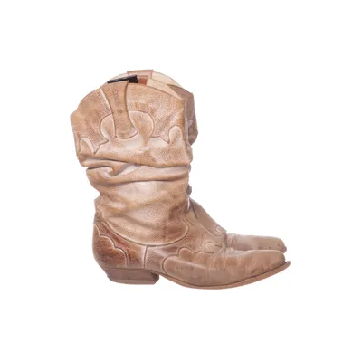 Cowboyboots (Beige) från Ten Points