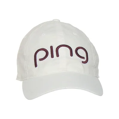 Casquette de baseball (Blanc) de Ping Polyester