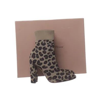 Bottes à talons (Marron, Multicolore) de Gianvito Rossi