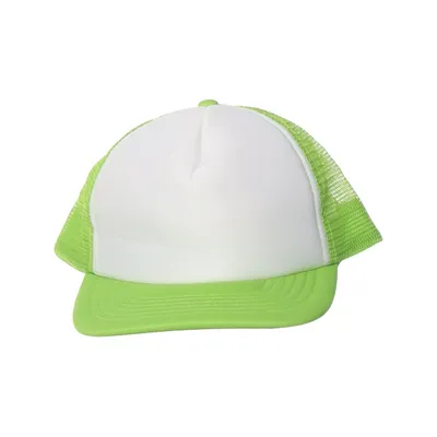 Truckerkeps (Grön, Vit) från Beechfield Bomull, Polyester